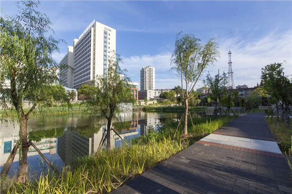 化腐朽為生機(jī) | 一段老城區(qū)護(hù)城河遺跡的景觀與海綿化改造