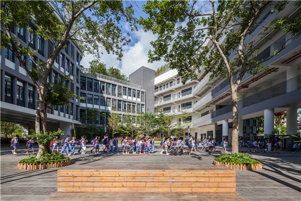 深圳香山里小學:開放、多層次的復合教學空間