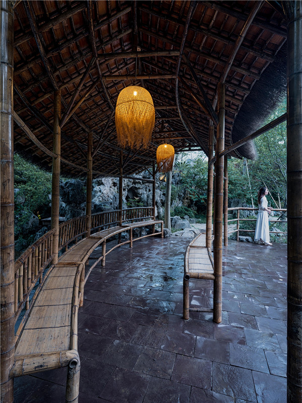 未相景觀丨竹之即興——涉趣廊