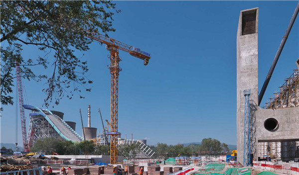 北京2022冬奧會首鋼滑雪大跳臺中心