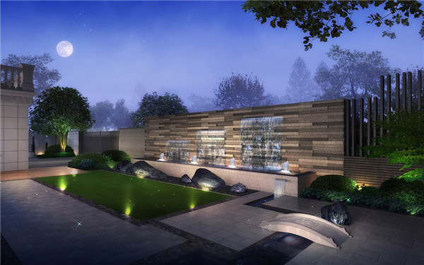 湖北宜昌·皇鉑御府-臨江瀾院庭院