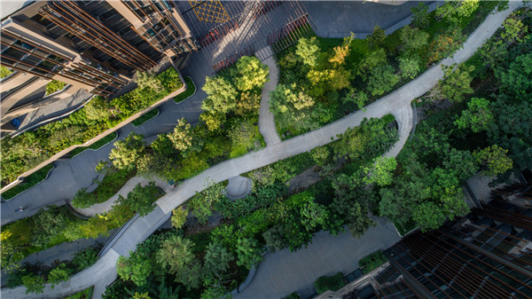 城市景觀的基礎設施打造療愈性城市