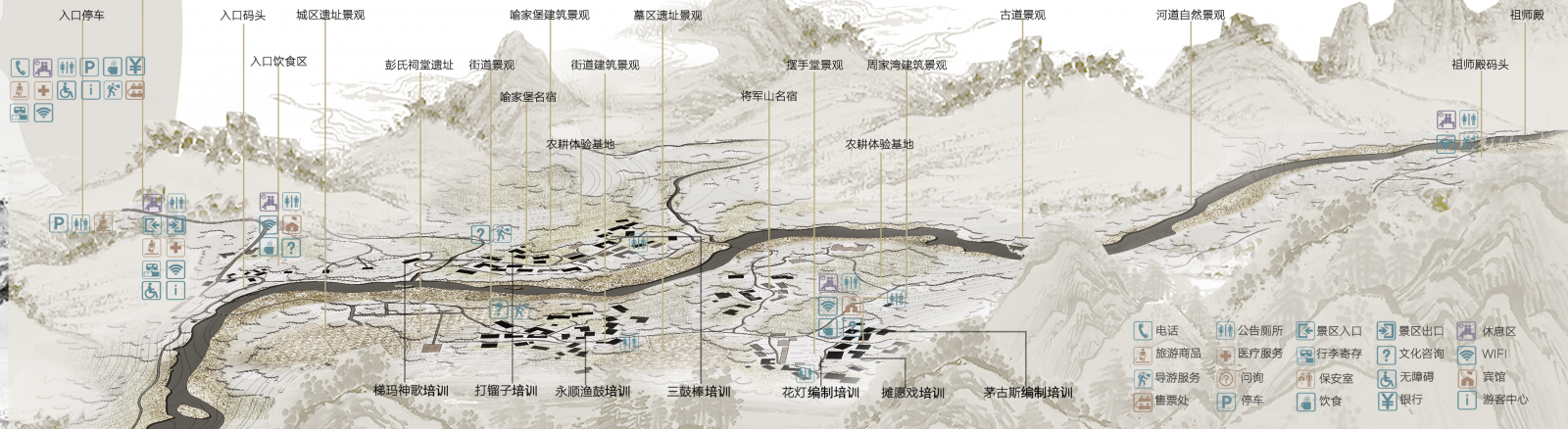 指導教師解讀園冶杯一等獎作品《老司城景觀概念性規劃設計》
