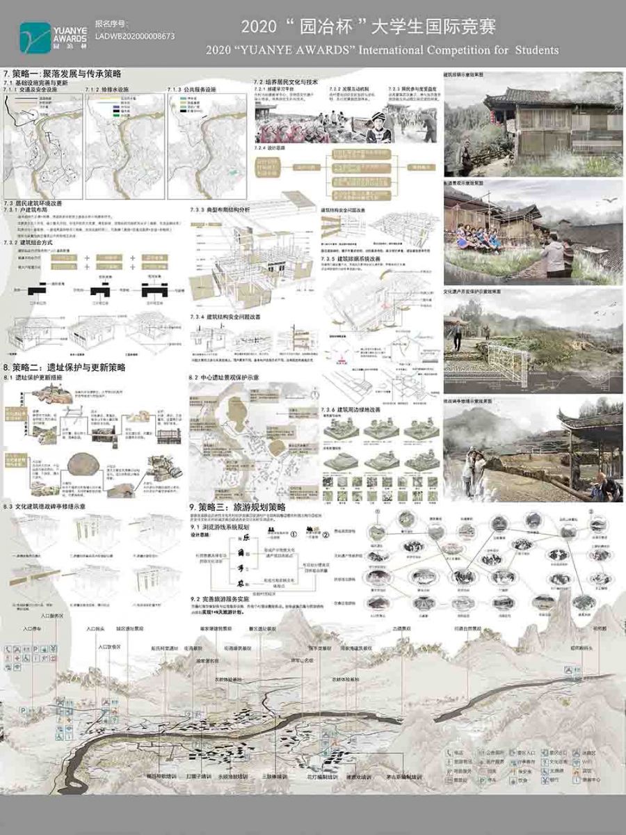 指導教師解讀園冶杯一等獎作品《老司城景觀概念性規劃設計》