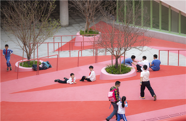 GND杰地景觀丨深圳新沙小學