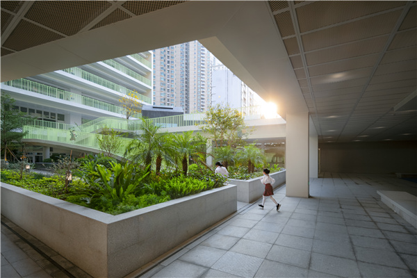 GND杰地景觀丨深圳新沙小學