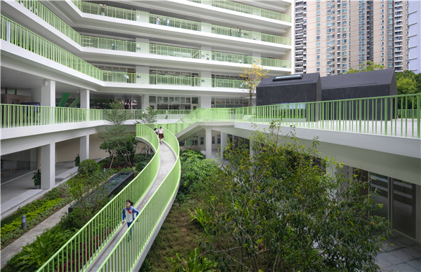 GND杰地景觀丨深圳新沙小學
