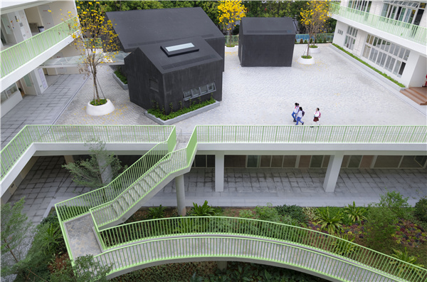 GND杰地景觀丨深圳新沙小學