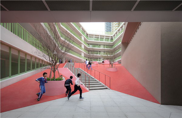 GND杰地景觀丨深圳新沙小學