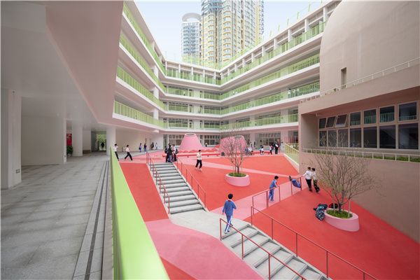 GND杰地景觀丨深圳新沙小學