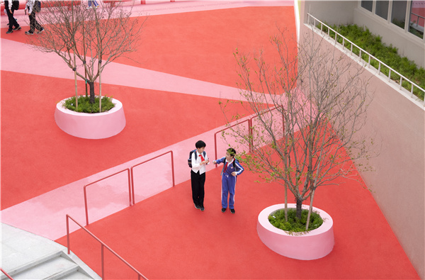 GND杰地景觀丨深圳新沙小學