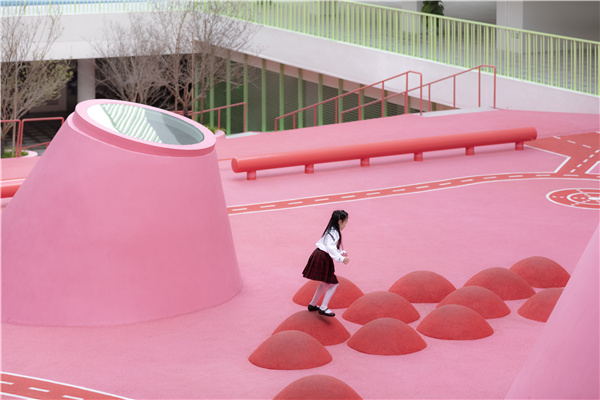 GND杰地景觀丨深圳新沙小學