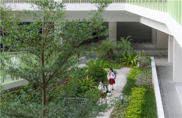 GND杰地景觀丨深圳新沙小學