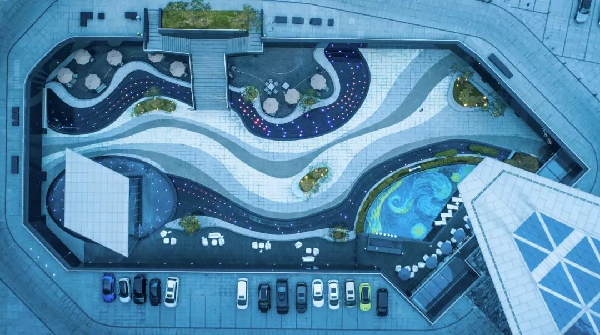 DELD當代景觀丨萬眾國際廣場W hotel