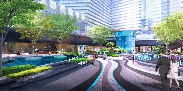 DELD當代景觀丨萬眾國際廣場W hotel