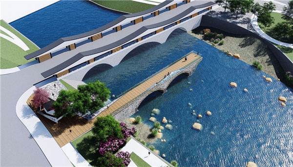 思樸設(shè)計(jì)丨黃山浦溪河青藍(lán)橋藝術(shù)營造