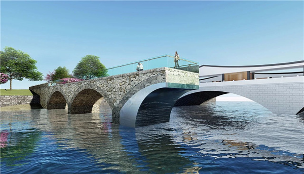 思樸設(shè)計(jì)丨黃山浦溪河青藍(lán)橋藝術(shù)營造