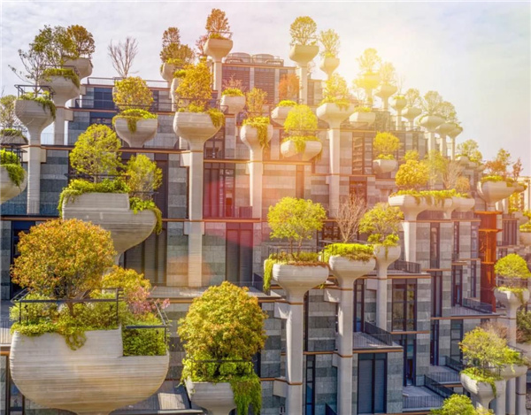 天安千樹濱河花園及一二樓平臺花園