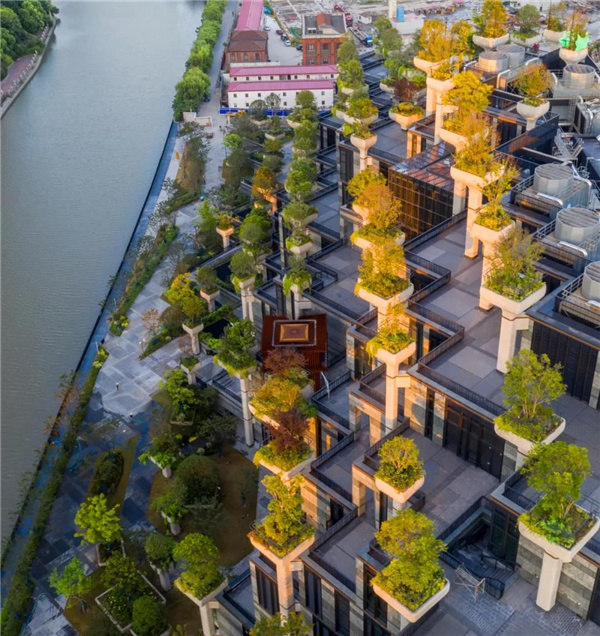 天安千樹濱河花園及一二樓平臺花園