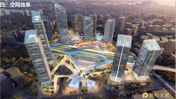 虎門高鐵站TOD核心區展示區景觀