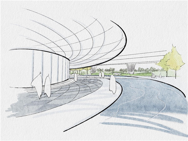 虎門高鐵站TOD核心區展示區景觀