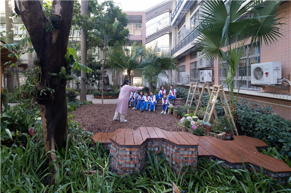 GND杰地景觀丨后海小學未來花園