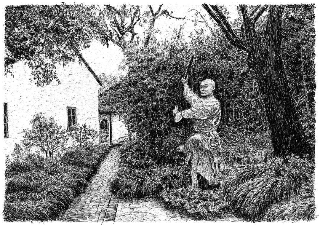 張建庭《相伴西湖》雕塑·鋼筆畫集發行