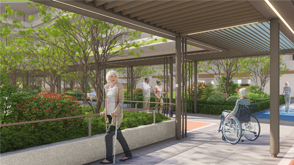 賽瑞景觀丨深圳市南山區福利中心三期