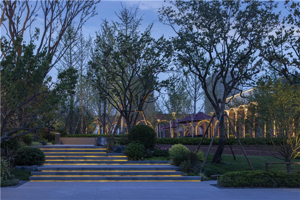 嘉祥花嶼城項目示范區景觀綠化工程