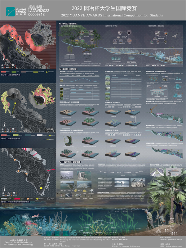 第十三屆園冶杯一等獎作品丨保礁護海共守蔚藍