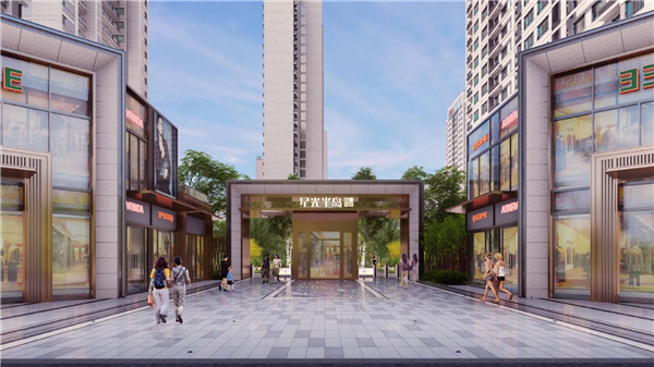 長春國際影都14# 地塊展示區景觀