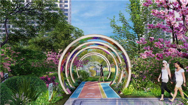 長春國際影都14# 地塊展示區景觀