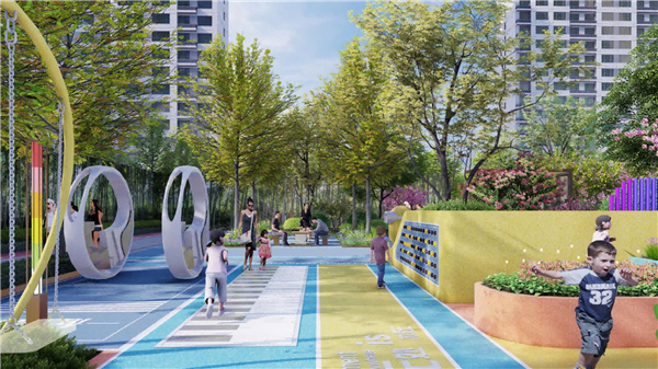 長春國際影都14# 地塊展示區景觀