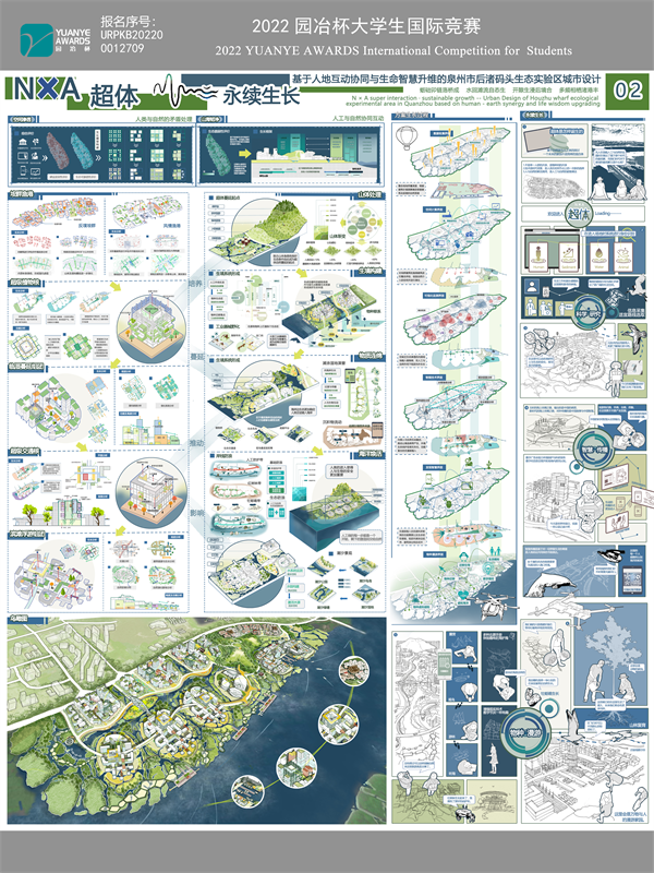 2022第十三屆園冶杯大學生國際競賽城規一等獎作品集合