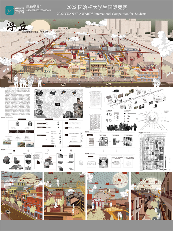 2022第十三屆園冶杯大學生國際競賽城規一等獎作品集合