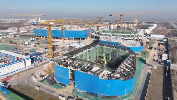 河北定州：精雕細(xì)琢 園博會(huì)風(fēng)采初現(xiàn)