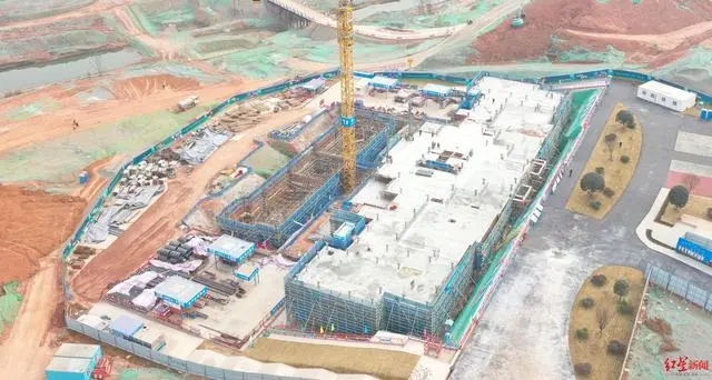 重現盛唐“散花樓”，成都世界園藝博覽會園區加速建設