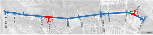 園冶杯獲獎作品丨三江新區黃桷坪大道景觀提升