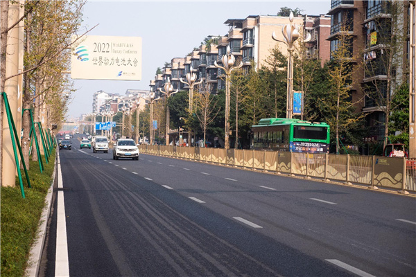 園冶杯獲獎作品丨三江新區黃桷坪大道景觀提升