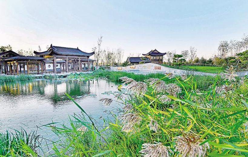 滄州園博園13個(gè)城市展園全部建成