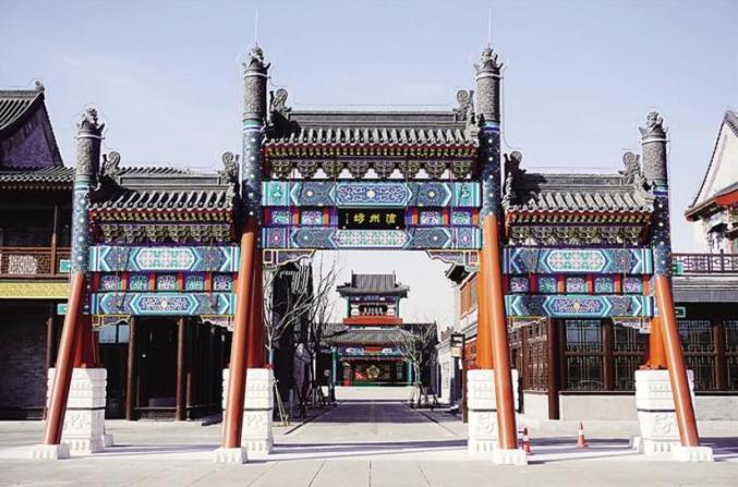 滄州園博園多項工程接近尾聲