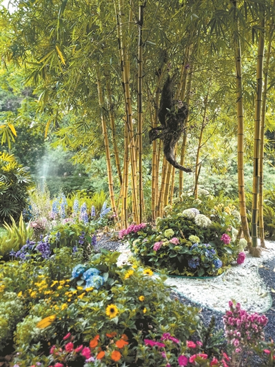 廣州園博會展品為公園添新景