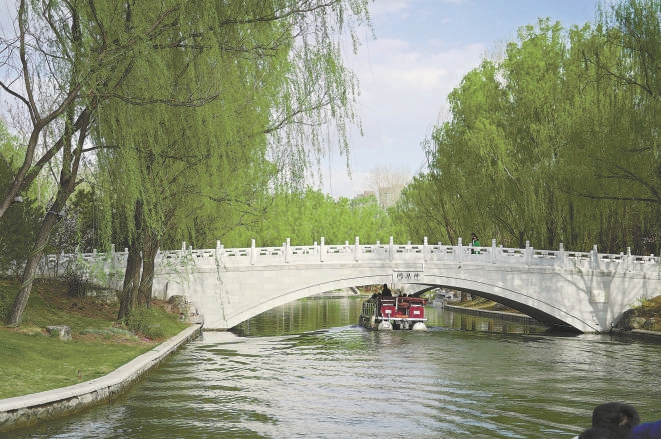 千姿百態(tài)二十四橋“點睛”亮馬河