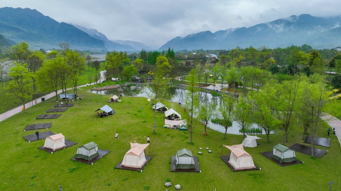 成都市正式發布公園綠地開放共享地圖