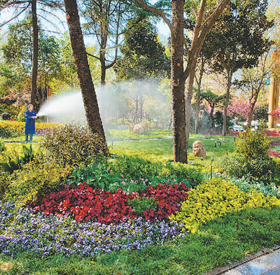 游園更方便空間更詩意 創新場景營造讓公園喜煥新貌