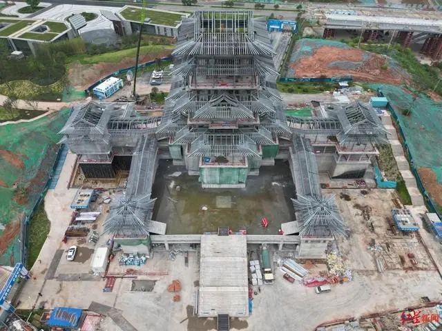 2024年成都世園會五大核心場館預計年底竣工