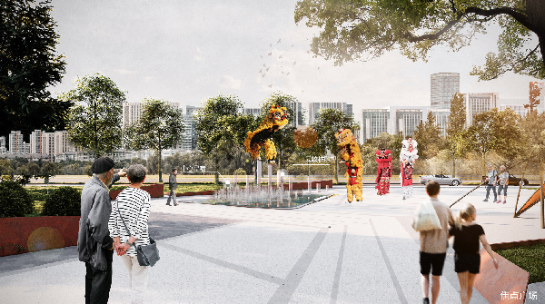 2023年河北省園林綠化設(shè)計(jì)競(jìng)賽三等獎(jiǎng)作品丨滄獅邀舞函