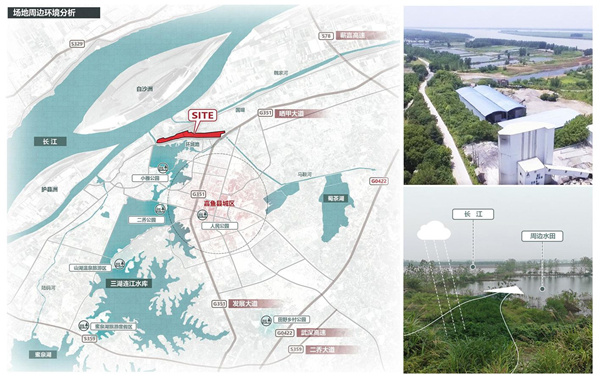 園冶杯參賽作品丨嘉魚縣濱江生態提升