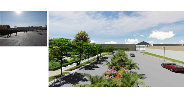 園冶杯參賽作品丨人大附中北大附小聯合實驗學校入口景觀提升