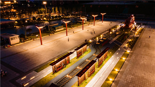 園冶杯參賽作品丨信陽火車站廣場景觀